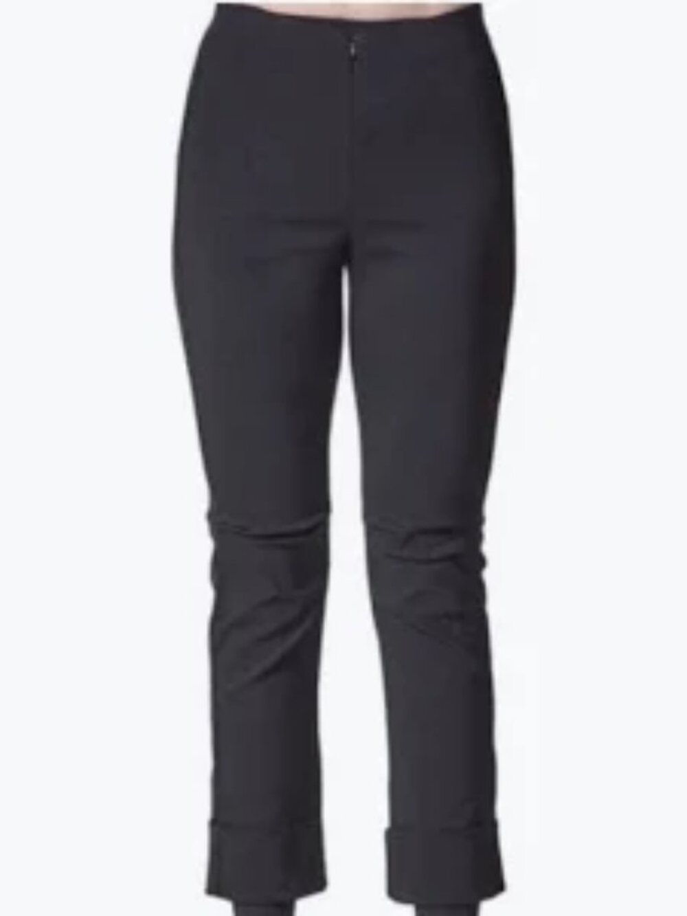 Porto Black Verona Cropped Stretch Pants for Women size 1 (S)